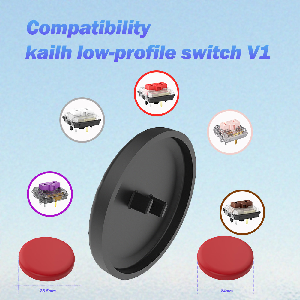Duelpad Arcade Fighting Joystick Mini HitBox Button Cap Mechanical Keycap For Hitbox Keycap For