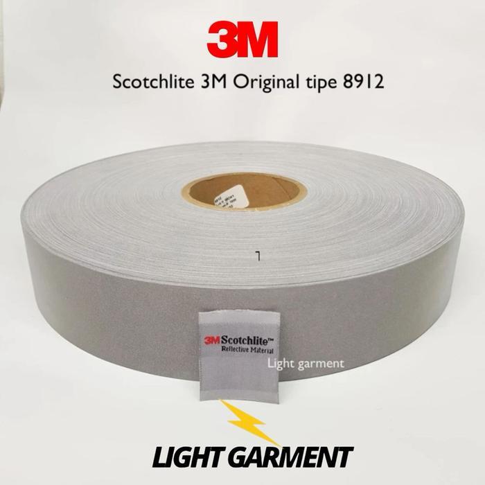 Pita 3M 8912 Scotchlite Skotlet Reflective tape 200 m lebar 2"/ 5 cm