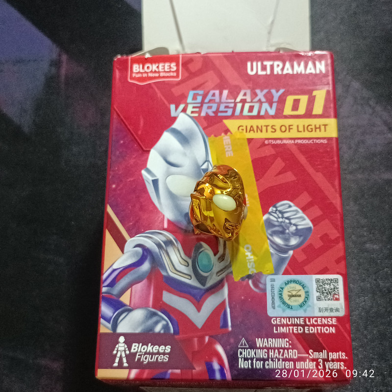 Blokis Galaxy Version 01 Ultraman Tiga Secret