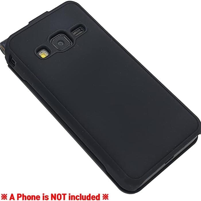SHOCKPROOF PROTECTION HARD PHONE CASE PROTECTIVE COVER FOR SAMSUNG GALAXY FOLDER 2 SM-G160 BLACK