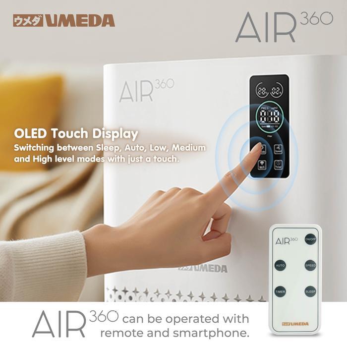 UMEDA - Smart Air Purifier New Airevolution Technology AIR360