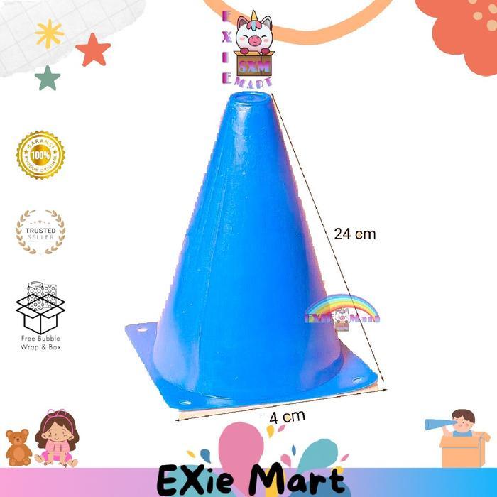 MAINAN ANAK LEMPAR CINCIN BESAR - CONE KERUCUT PLUS RING - CONE RINTANGAN OLAHRAGA [YG25] walle