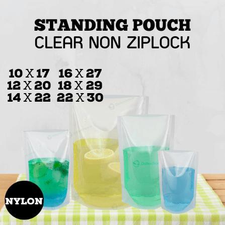STANDING POUCH NYLON PLASTIK KEMASAN CAIRAN / LIQUID