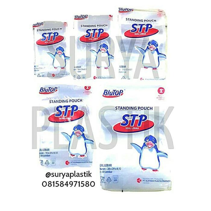 Plastik Standing Pouch 14x22