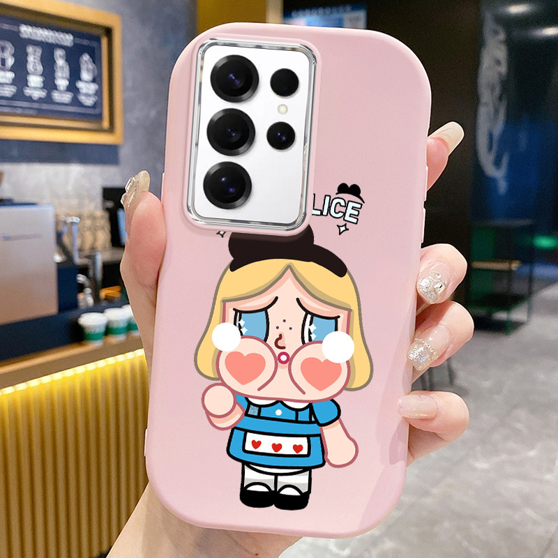 Casing Hp Untuk Samsung Galaxy S25 Ultra Case Casing Boneka wanita kartun pola Kesing HP Cesing bula