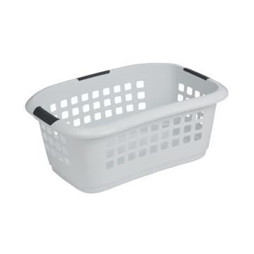 Keranjang Plastik Laundry Tempat Baju Storage Putih Kuat berkualitas