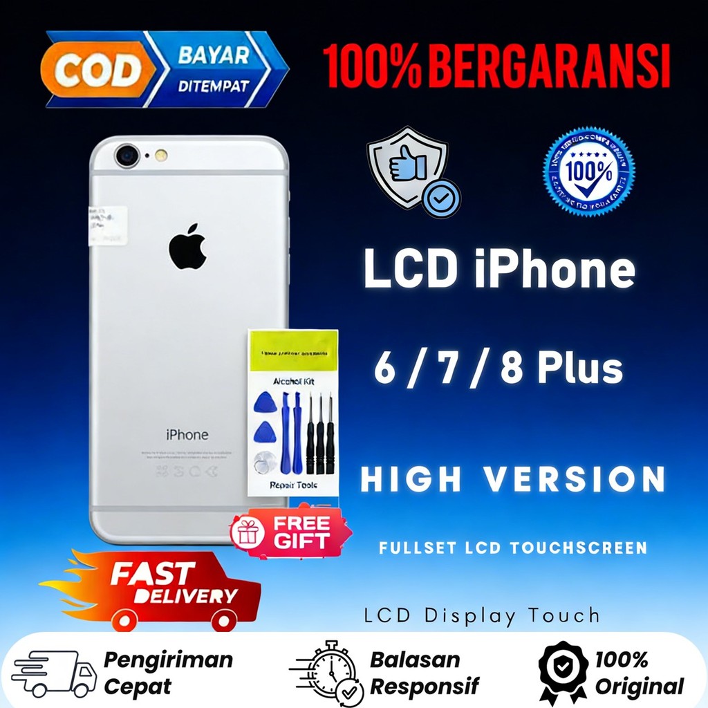 LCD IP 7 Plus Fullset LCD Touchscreen Original / LCD IPHONE 7 PLUS ORIGINAL 100%