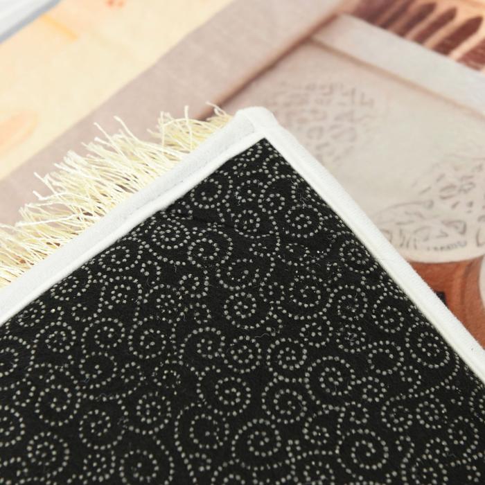 (3D) Sajadah Tebal Empuk Lembut Motif Muslim Turki Paisley Sajadah Pink Tbk