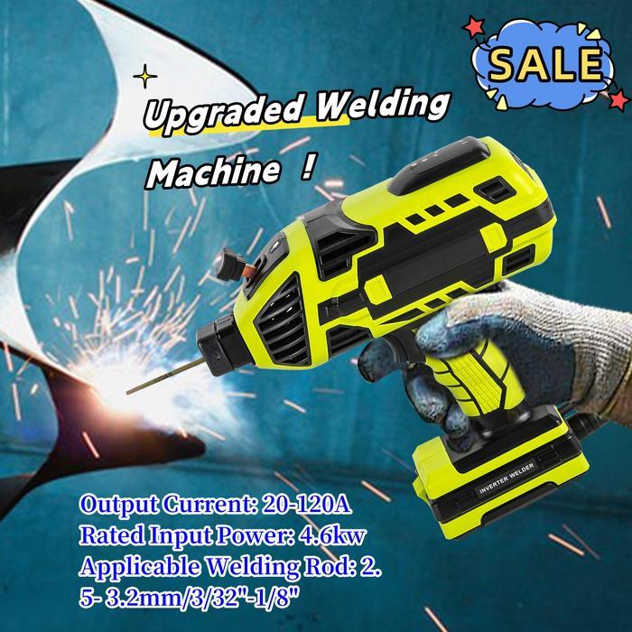 PROMO Mesin las elektrik genggam 4600W, mesin las listrik genggam