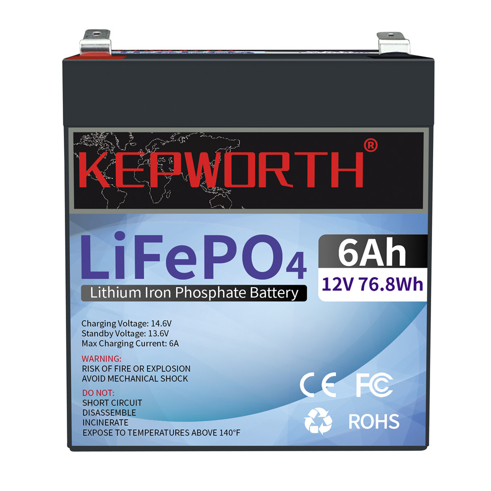 Newest LifePo4 Battery 12v 6Ah 10Ah 12Ah 20Ah 25Ah 30Ah Built-in BMS Supply Run in Series or