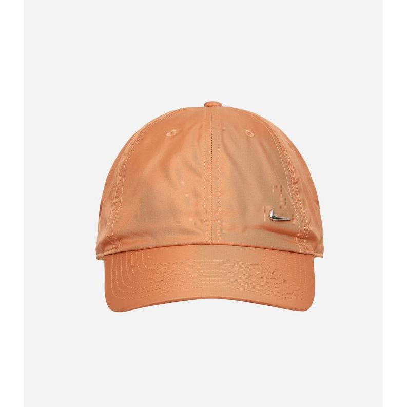 Nike Dri-Fit Club Metal Swoosh Cap Brown Fb5372-225 Topi Original Co