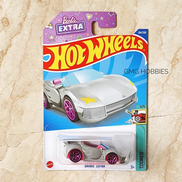 F22 BARBIE EXTRA TOONED HOTWHEELS HOT WHEELS DIECAST MOBIL