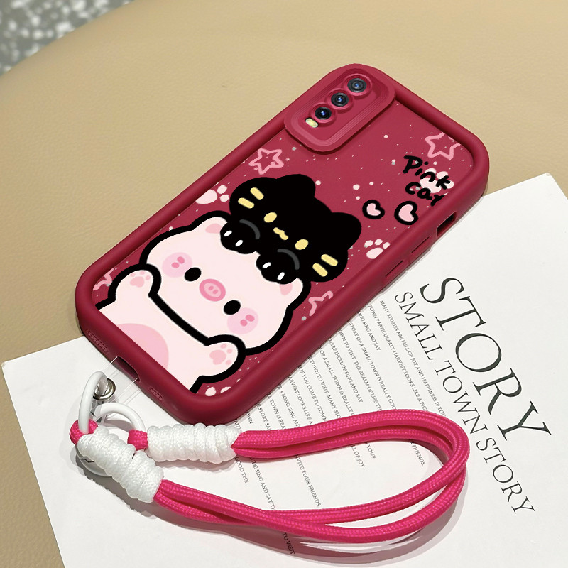 Casing Hp untuk VIVO Y20 Y20s Y20i Y20t Y20G Y12s Y12a Y11s Y30G Y33t Y33s Case Casing HP Softcase P