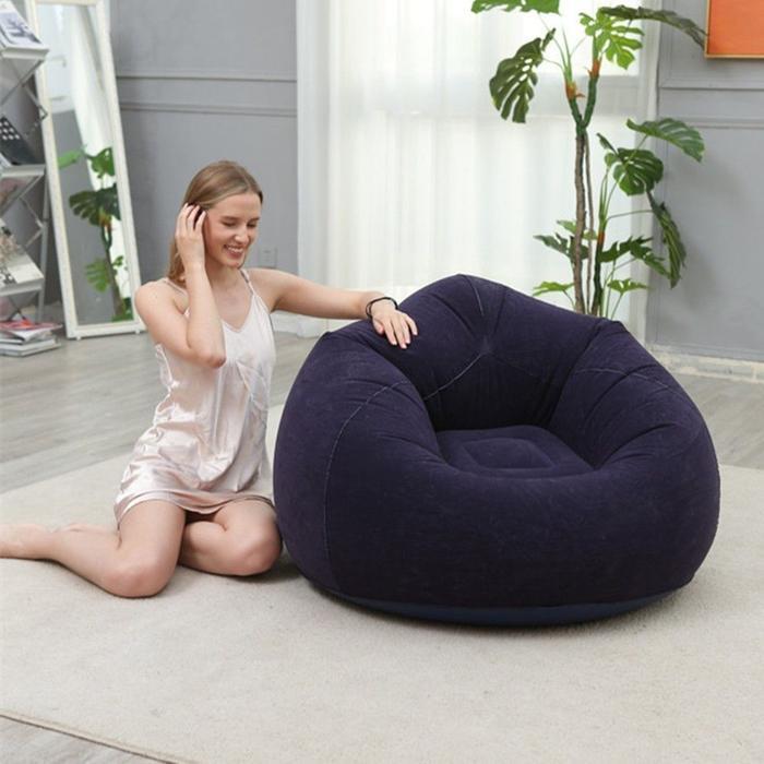 Promo Bean Bag Dewasa Single Sofa Minimalis Sofa Millenial Bean Bag Portabel Sofa Santai Angin