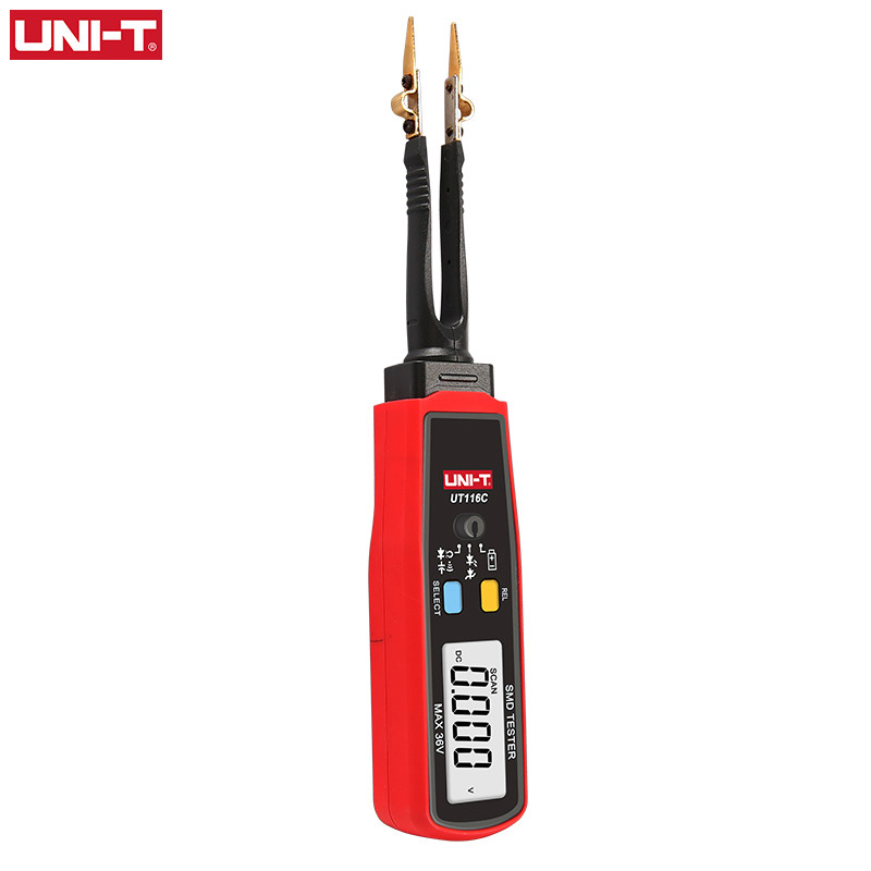 UNI-T UT116A UT116C SMD Tester 36V Voltage Meter Resistance Capacitance Zener Diode Continuity