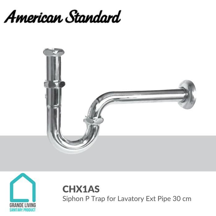 American Standard Brass Siphon P Trap Wastafel CHX1AS