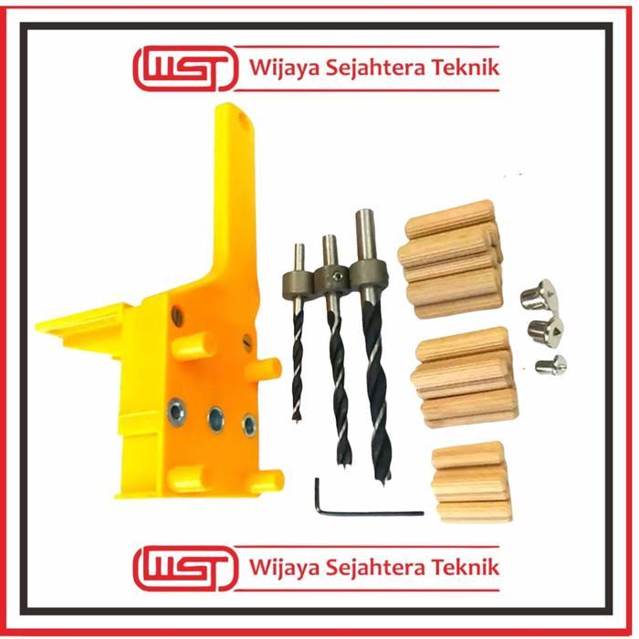 Terlaris Dowel jig set - Paket Dowel jig komplit mata bor kayu dowel SALE