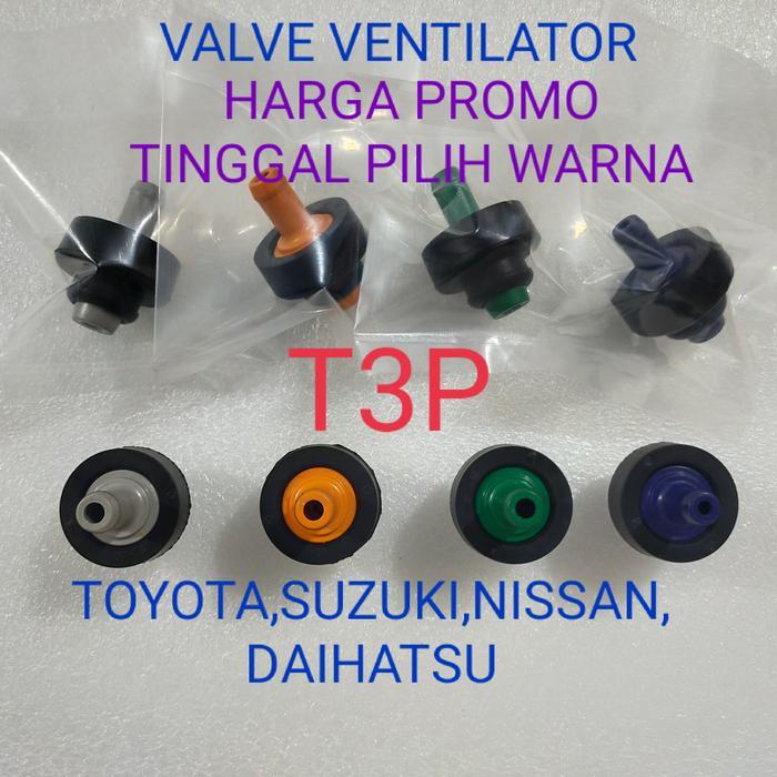 VALVE PCV / VALV VENTILATOR + SEAL.TOYOTA, SUZUKI,NISSAN,DAIHATSU