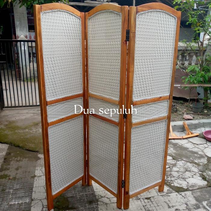 Sketsel Rotan/ Partisi Pembatas Ruangan Minimalis