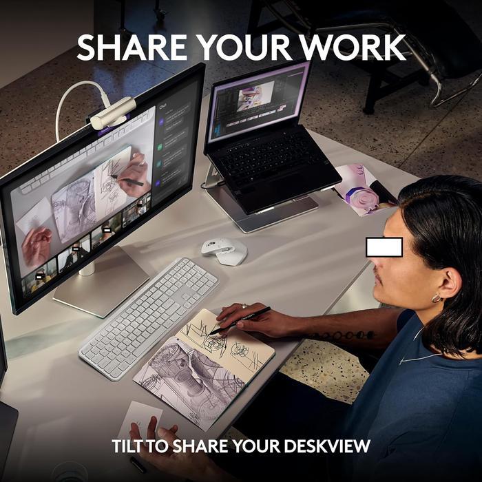 LOGITECH MX BRIO 4K ULTRA HD STREAMING WEBCAM 60FPS USB C VIDEO CONFERENCE