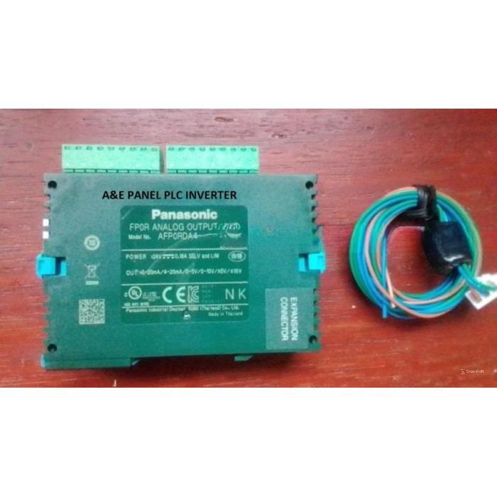 Plc Panasonic Afp0Rda4 Afporda4 Fp0R-Da4 Fp0R Da4 Replace Fp0 Fpo A04V Co