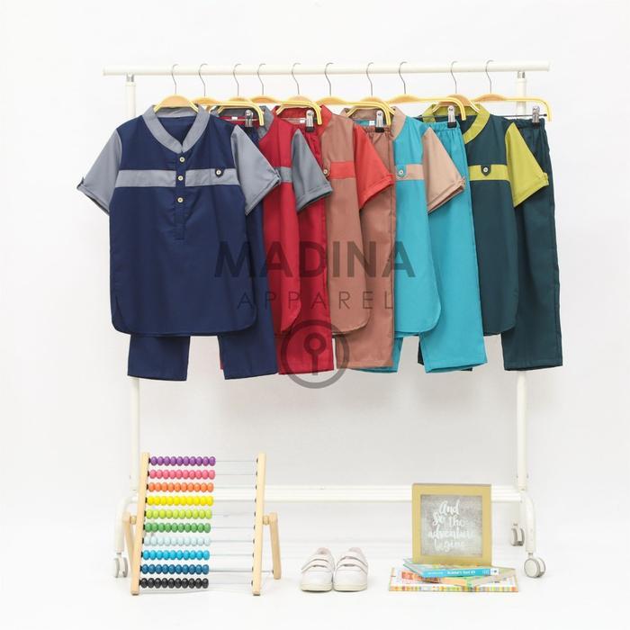 BAJU KOKO KURTA SETELAN ANAK LAKI-LAKI - TOYOBO PREMIUM QUALITY