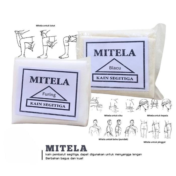 Mitela / Kain Mitela / Kain segitiga / mitela P3k