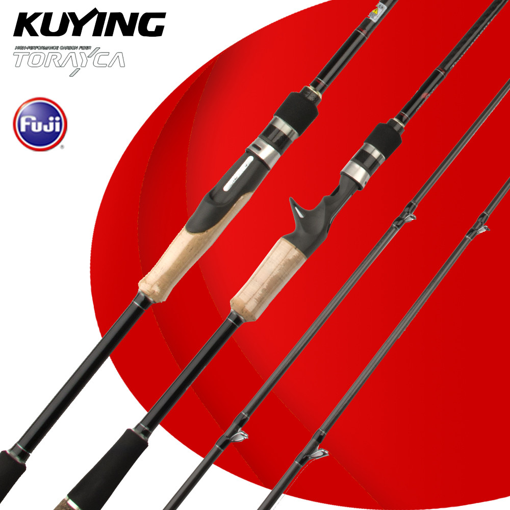 KUYING TOURNAMENT GRADE 7'0 Double Tips M MH Fishing Lure Rod Snake Head Fish Casting Spinning