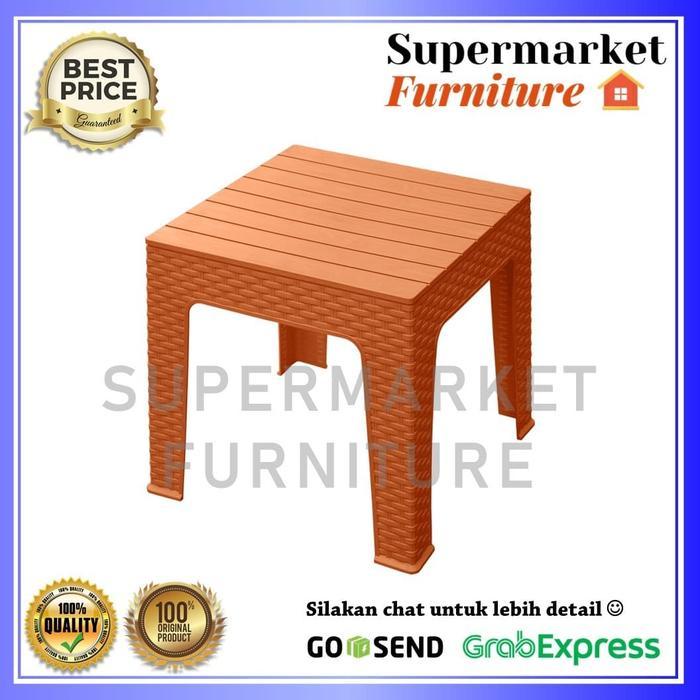 Informa - Meja Rotan Sintetis Napolly MAPAN 45 TERBARU