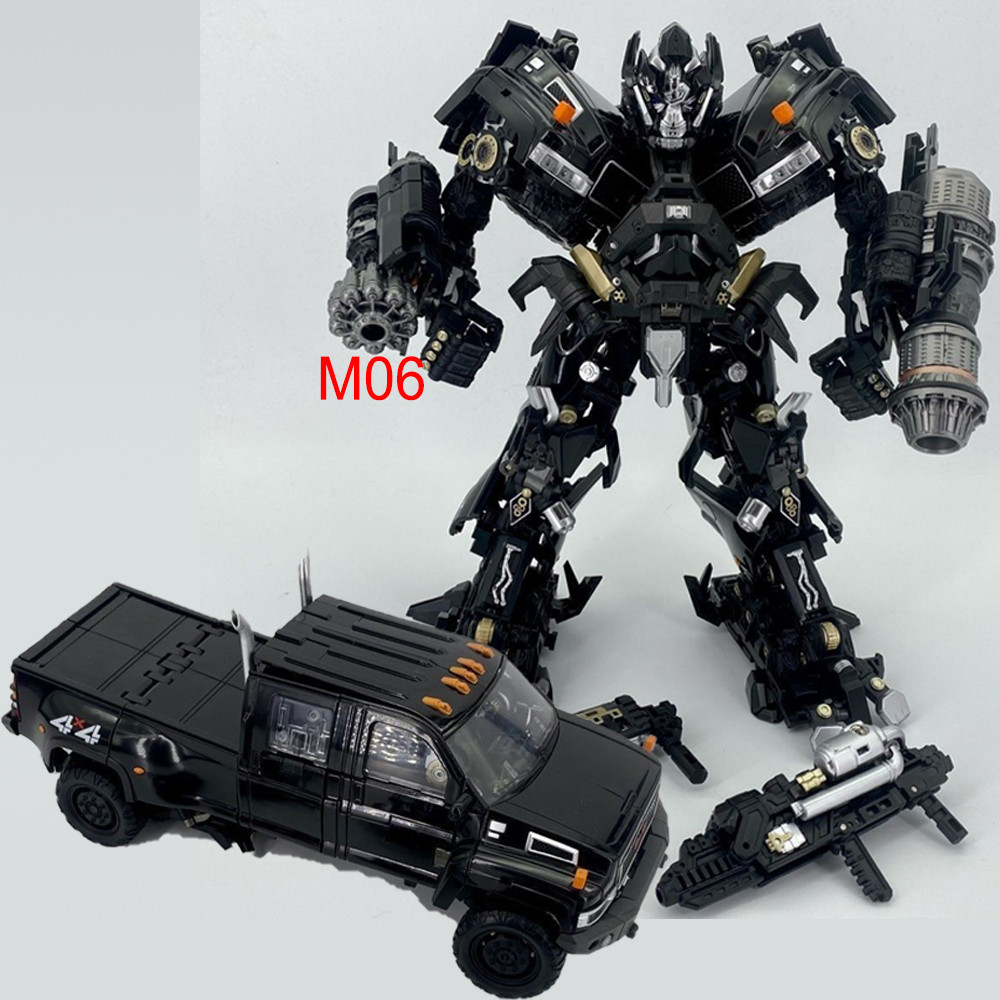 Weijiang Black Apple lronhide M06 Transformation Toys MPM06 Enlarged Car Autobots Action Figure