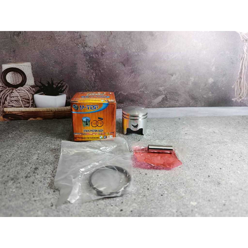 PISTON SEMPROT GENDONG TU26 VTOP/PISTON SET MESIN SEMPROT GENDONG TU26 VTOP