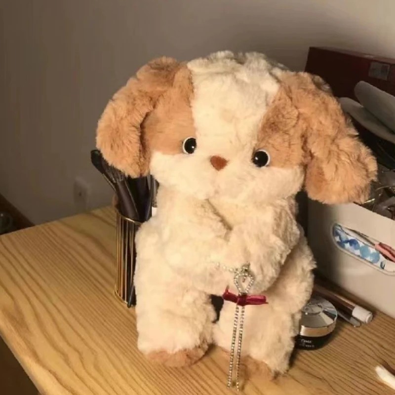 30cm Dog Plush Doll Good Night Dog Cute with Sleep Pillow Birthday Valentine's Day Gift Soft Stuffed