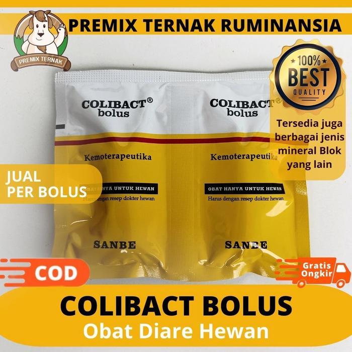 COLIBACT INJEKSI 100ML COLIBACT INJ 50ML - OBAT ANTIBIOTIK HEWAN DIARE BATUK PILEK - OBAT MENCRET