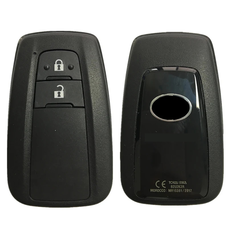 CN007130 2 Button Original Factory Smart Remote Car Key 434Mhz 4A For Toyota Corolla FCCID B2U2K2R F