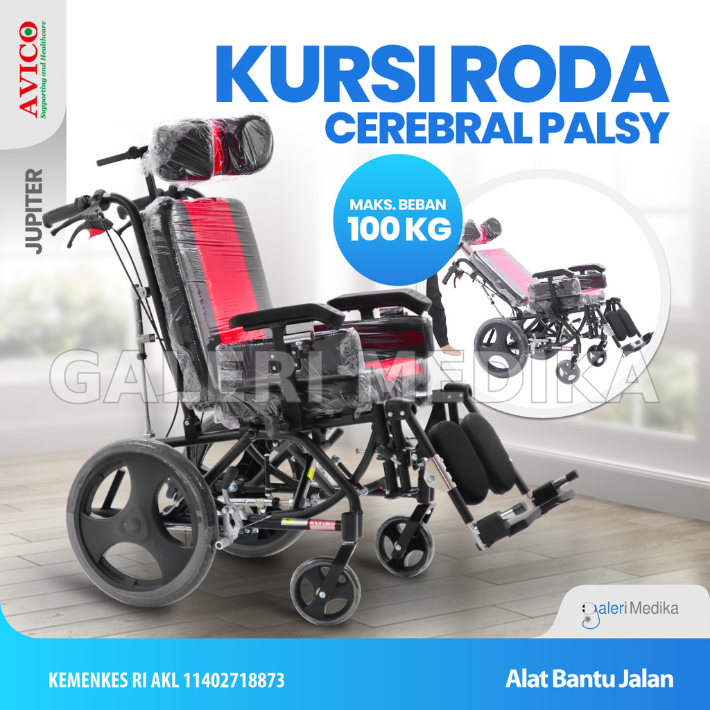Kursi Roda Cerebral Palsy - Avico Jupiter CP
