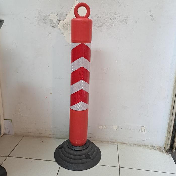 Stick cone Plastik Pembatas Jalan/ Safety stick cone