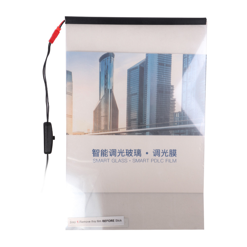 A4 Size/210*297mm PDLC Sample Electronic Car Smart Film PDLC Switchable Smart Film Electric Smart Gl