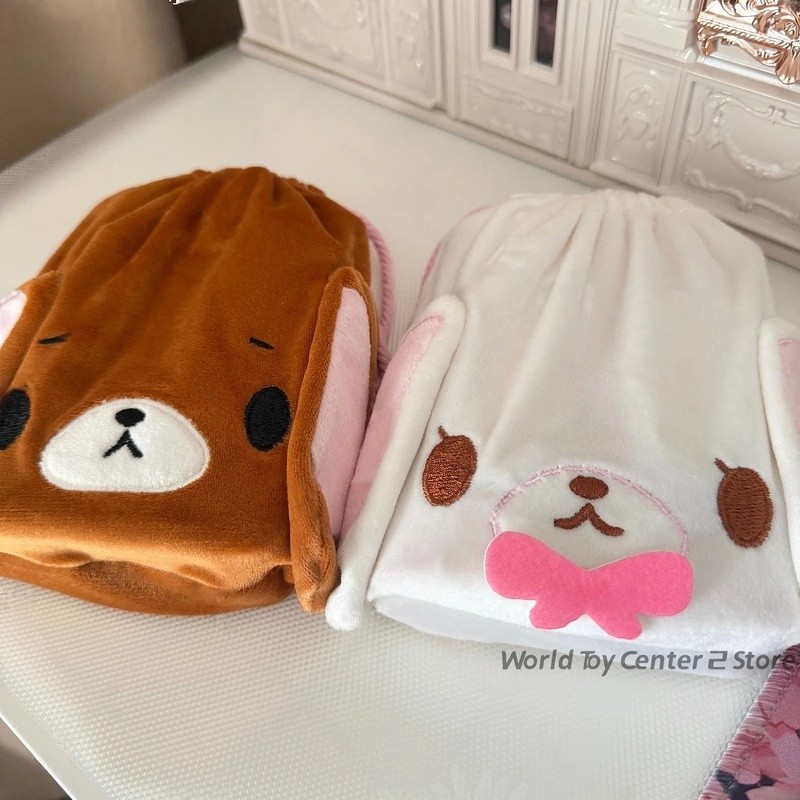 Kawaii Sugarbunnies Drawstring Bag Pouch Momousa Strawberryusa Blueberryusa Bunny Cute Small Storage