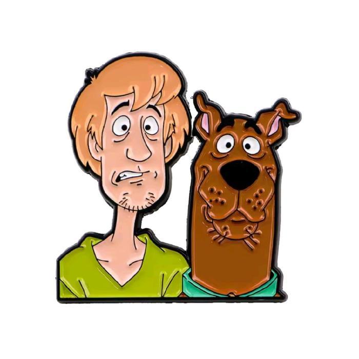 Bros Pin Enamel Scooby-Doo Shaggy ScoobyDoo Scooby Doo