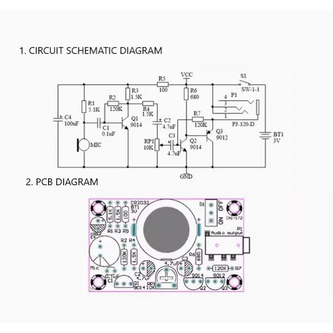 MODUL KIT DIY HEARING AID (MD97)
