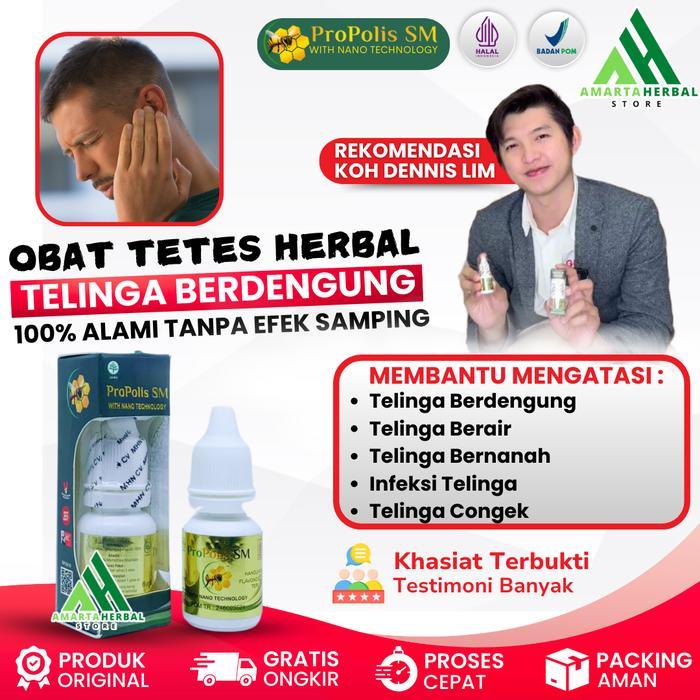 Herbal Tetes Telinga Berdengung Berdenging Propolis Sm 6Ml Ear Kuping Kotoran