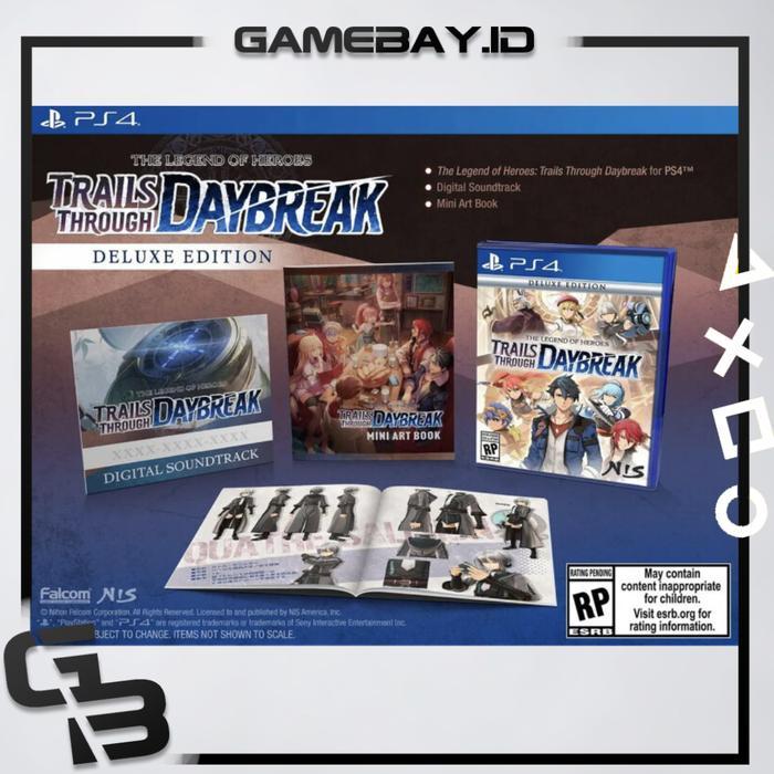 PS4 THE LEGEND OF HEROES: TRAILS THROUGH DAYBREAK - DELUXE EDITION