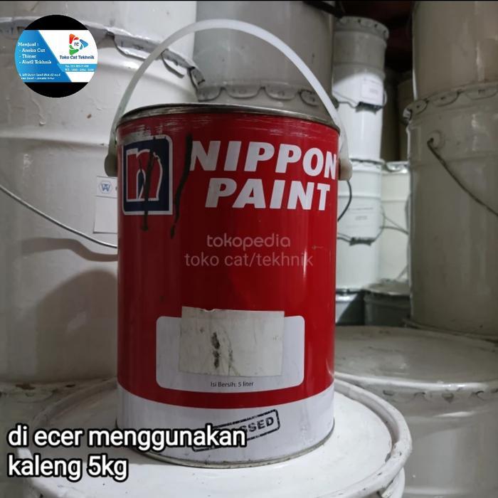 Cat Synthetic Putih 5Kg - Cat Besi Dan Kayu - Cat Minyak 5L Co