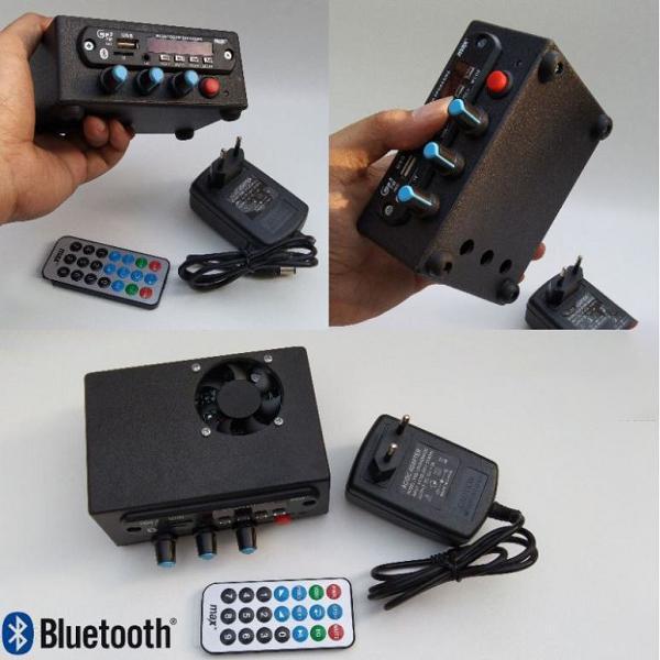 POWER AMPLIFIER BLUETOOTH STEREO mini power mini ampli mini KARAOKE