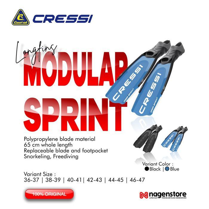 Cressi GARA MODULAR SPRINT Longfins long fins short fins
