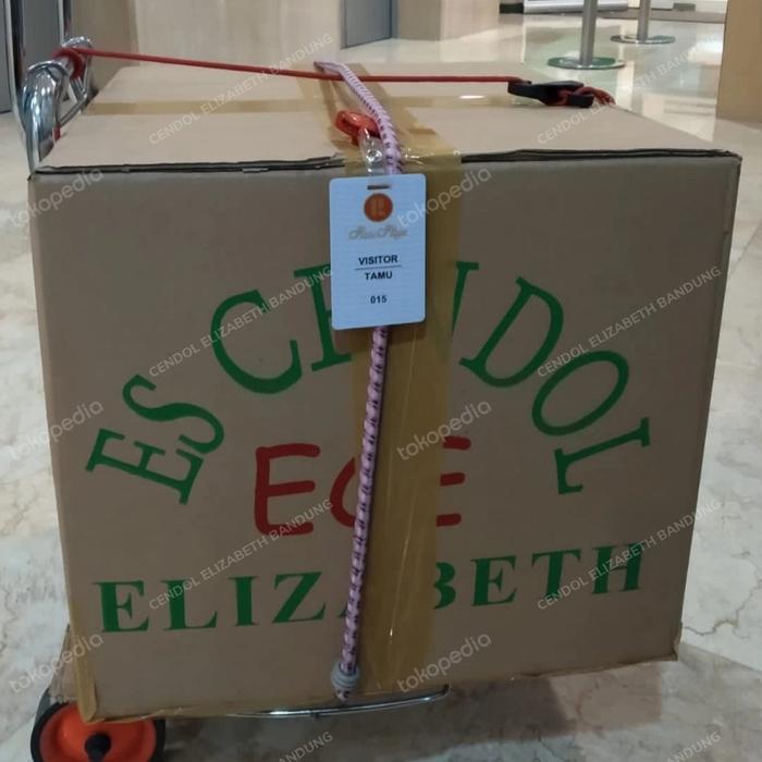 "New" ES CENDOL ELIZABETH Gelas Cup Pres Cendol Dawet Alami Organik Original Asli Food