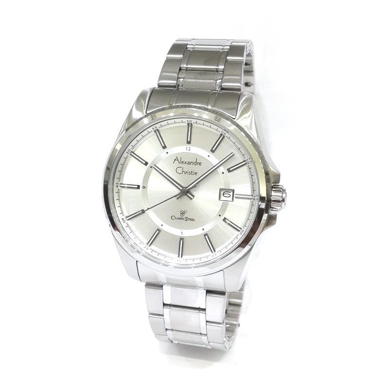 Alexandre Christie Classic Steel Jam Tangan Pria [8502MDB]