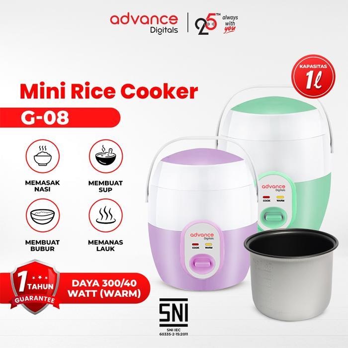 Philips - G- Rice Cooker Travel 1 Liter Anti Lengket 300 Watt Garansi Resmi 1 Tahun