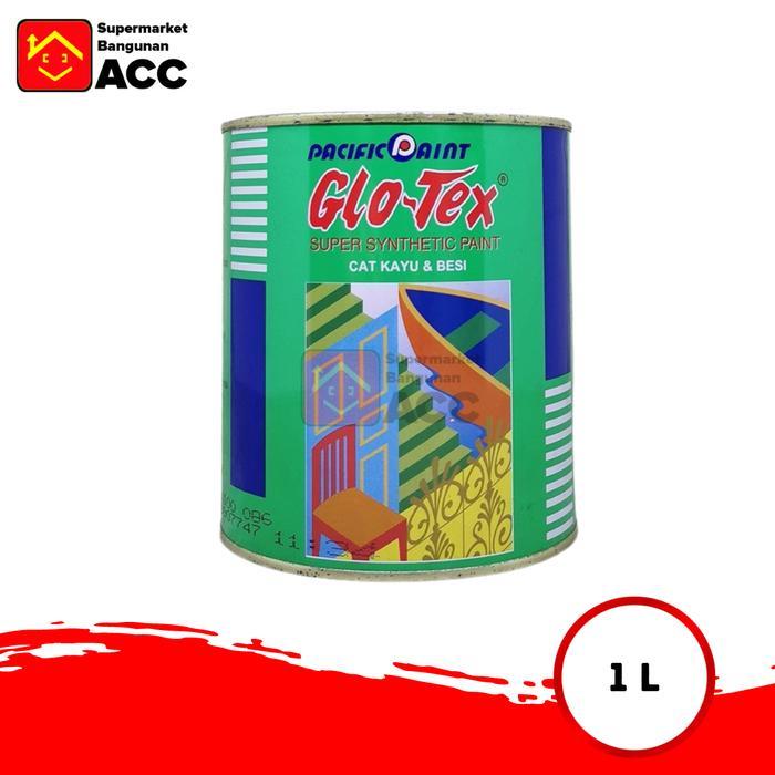 Glo-Tex Cat Kayu & Besi Glotex Cat Kayu Besi Hitam & Putih