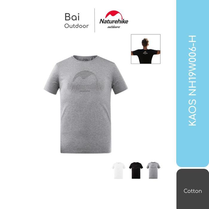 Promo Kaos Naturehike Nh19W006-H Baju T-Shirt Hiking Camping Outdoor Katun